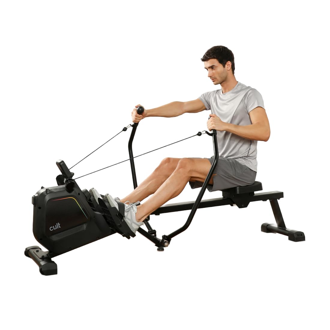 SmartRow DualGlide Full-Motion Magnetic Rower – 360° Rotating Handles, 8-Level Resistance, 120 kg Capacity