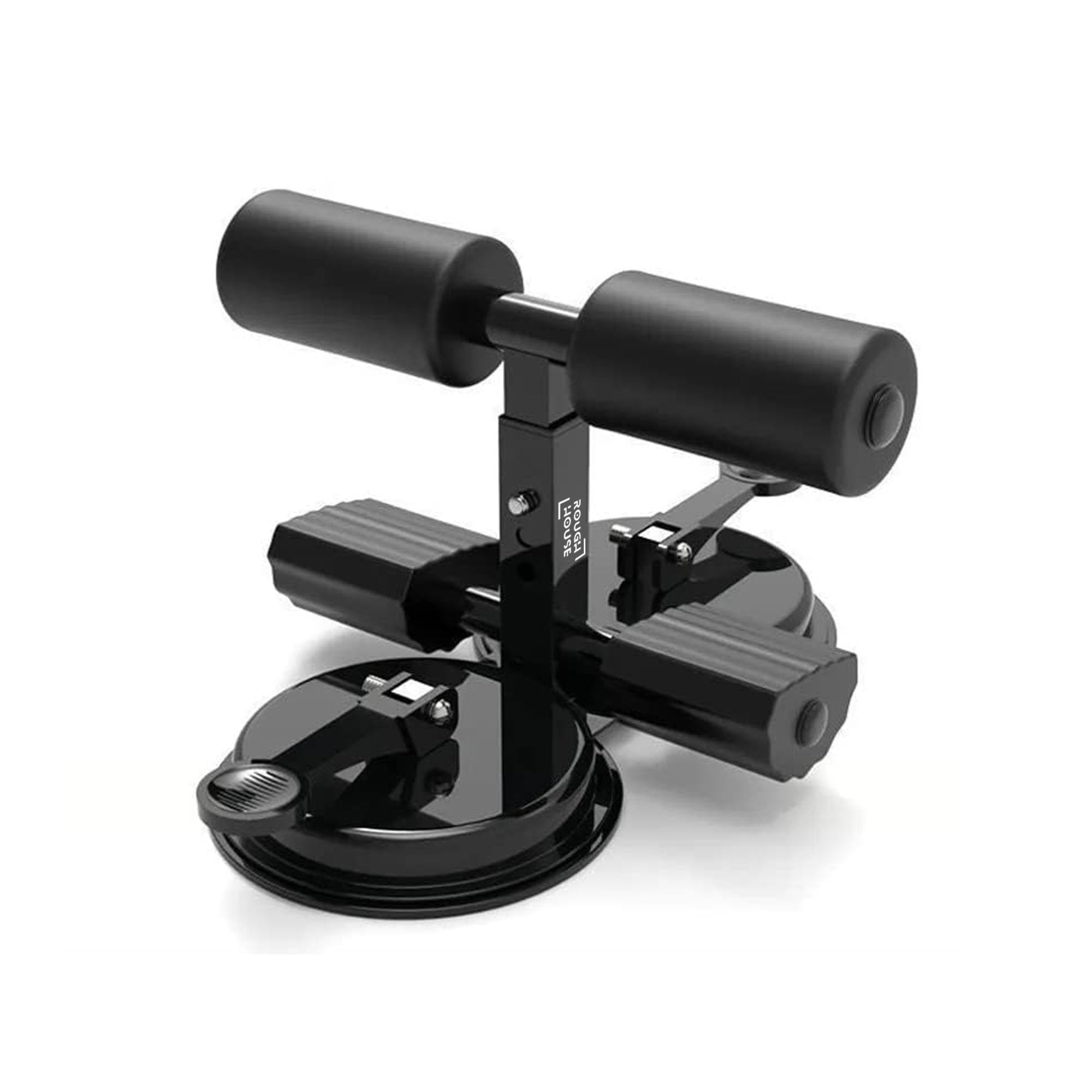 Roughhouse Adjustable Sit-Up Bar – Dual Suction Core Trainer for Home Workouts