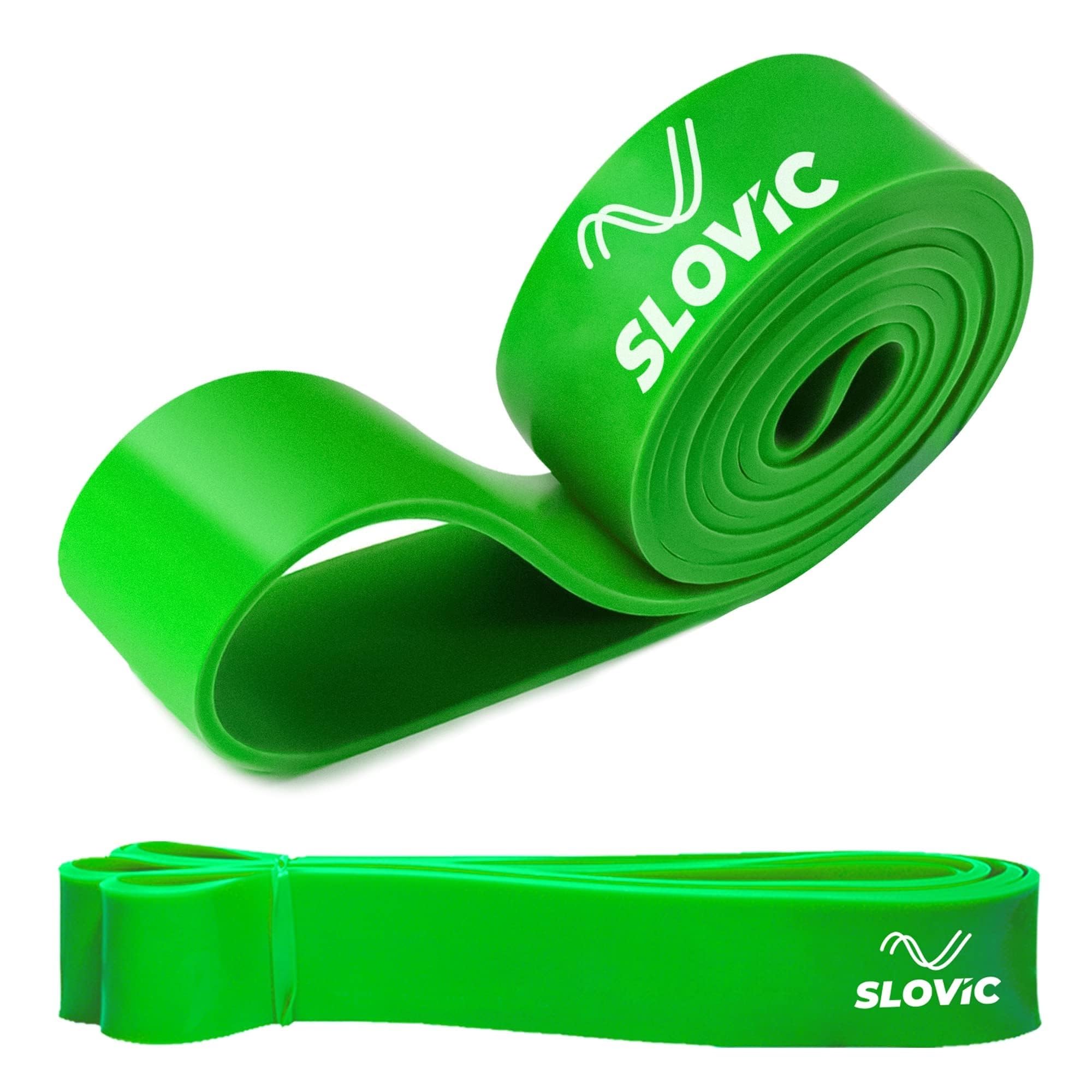 Slovic Heavy-Duty Resistance Band – Natural Latex, Full-Body Workout & Pull-Up Assist (≈60 kg