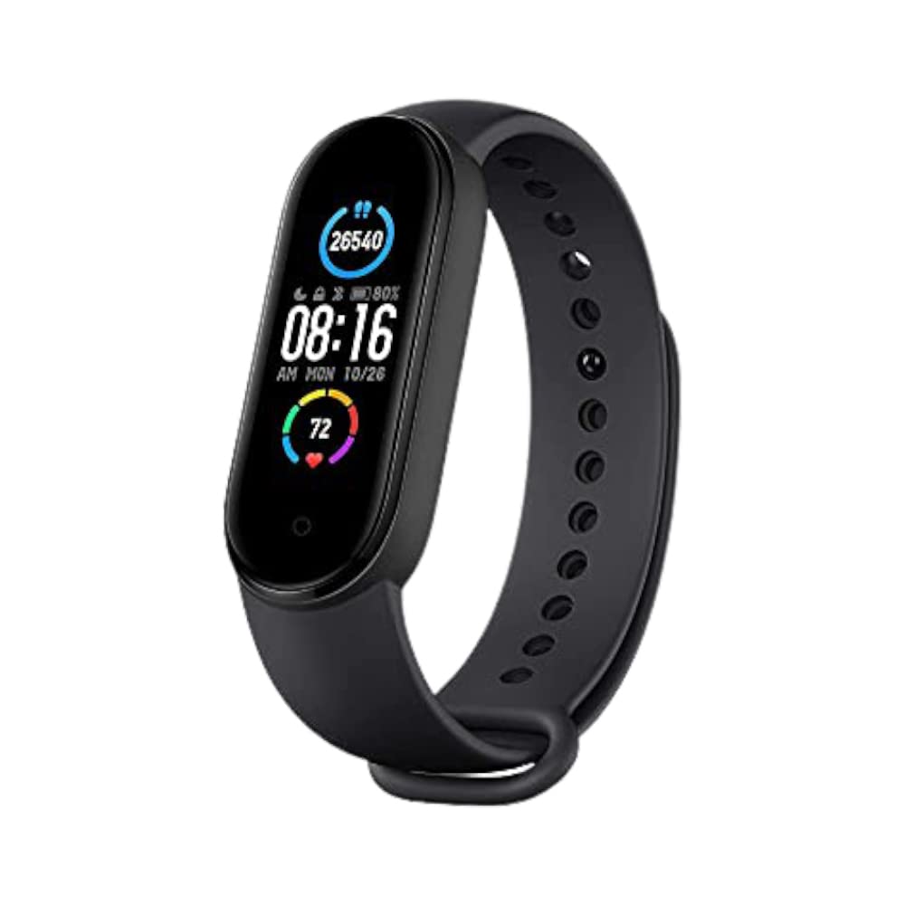 PunnkFunnk PFM5 Smart Band – Heart-Rate, Sleep & Activity Tracker, 15-Day Standby, Bluetooth 4.0