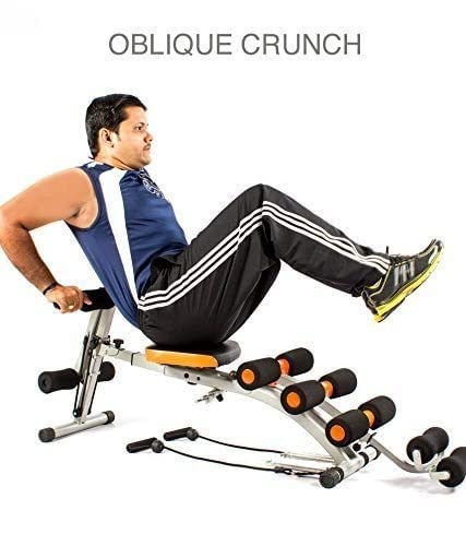 IRIS 22-in-1 Ab & Core Trainer with Adjustable Rowing Function – Full-Body Workout in Compact Design
