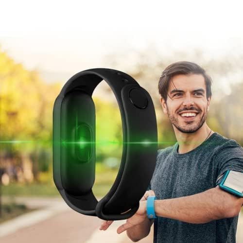 TRIDEO M7 Smart Band – 1.1″ Full-Touch Display, Heart-Rate & Blood Pressure, IPX7 Waterproof
