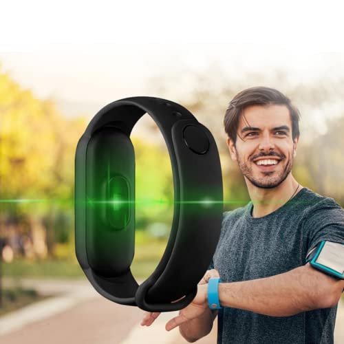 Elevea M10 Smart Fitness Band – 15-Year Warranty, Waterproof Health Tracker with OLED Display
