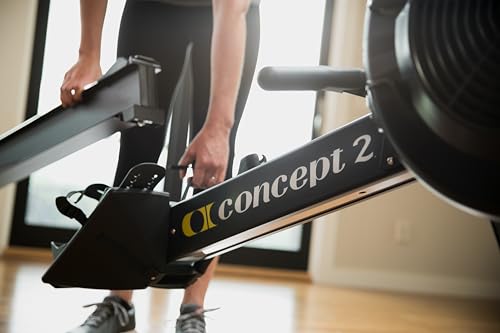 Concept2 RowErg Indoor Rower – PM5 Monitor, 14″ Seat, Air Resistance & Easy Storage