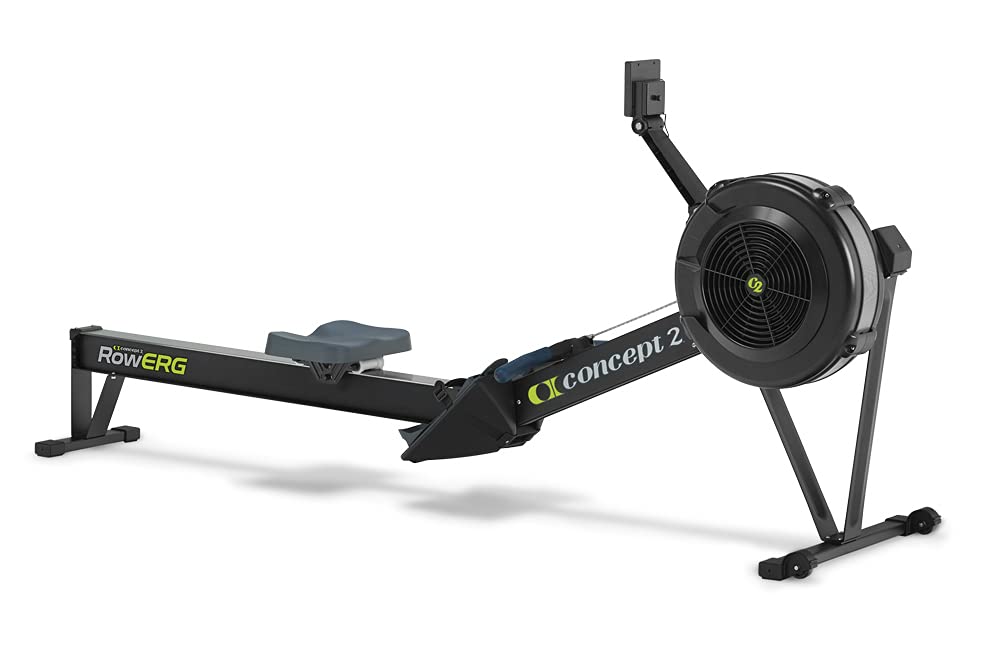 Concept2 RowErg Indoor Rower – PM5 Monitor, 14″ Seat, Air Resistance & Easy Storage