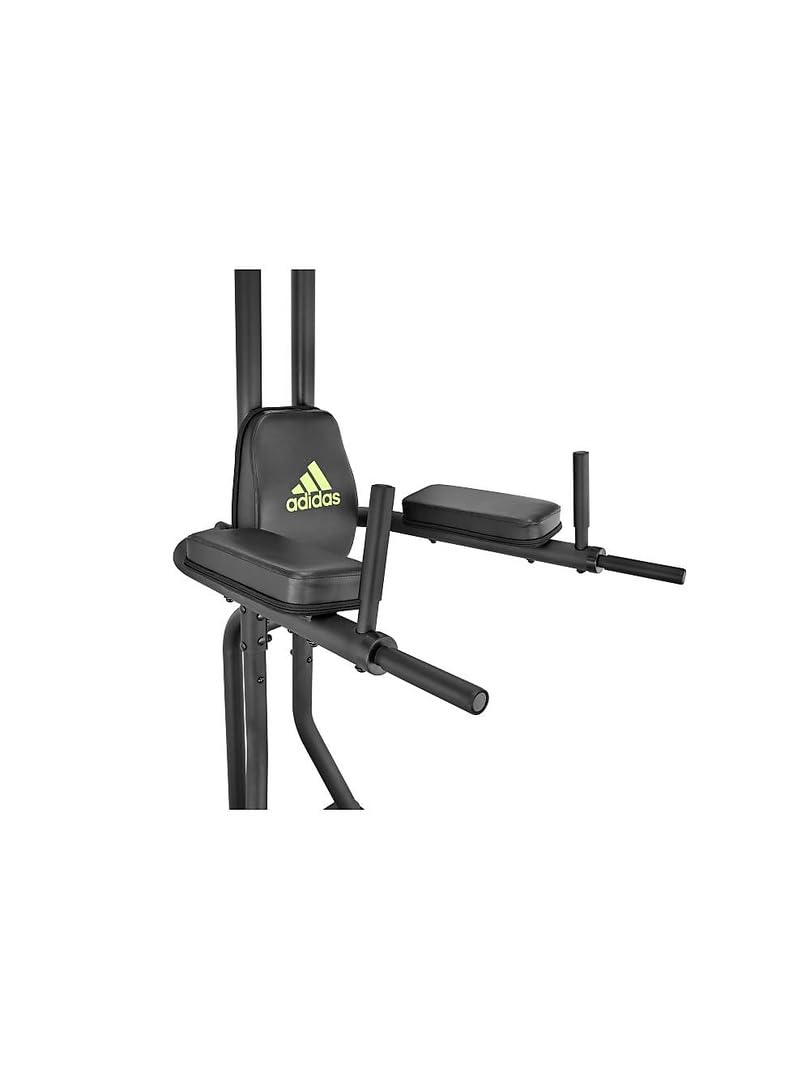 Adidas Performance Power Tower (ADBE-10229) – Heavy-Duty Steel Frame, 135 kg Load Capacity, QR-Guided Workouts