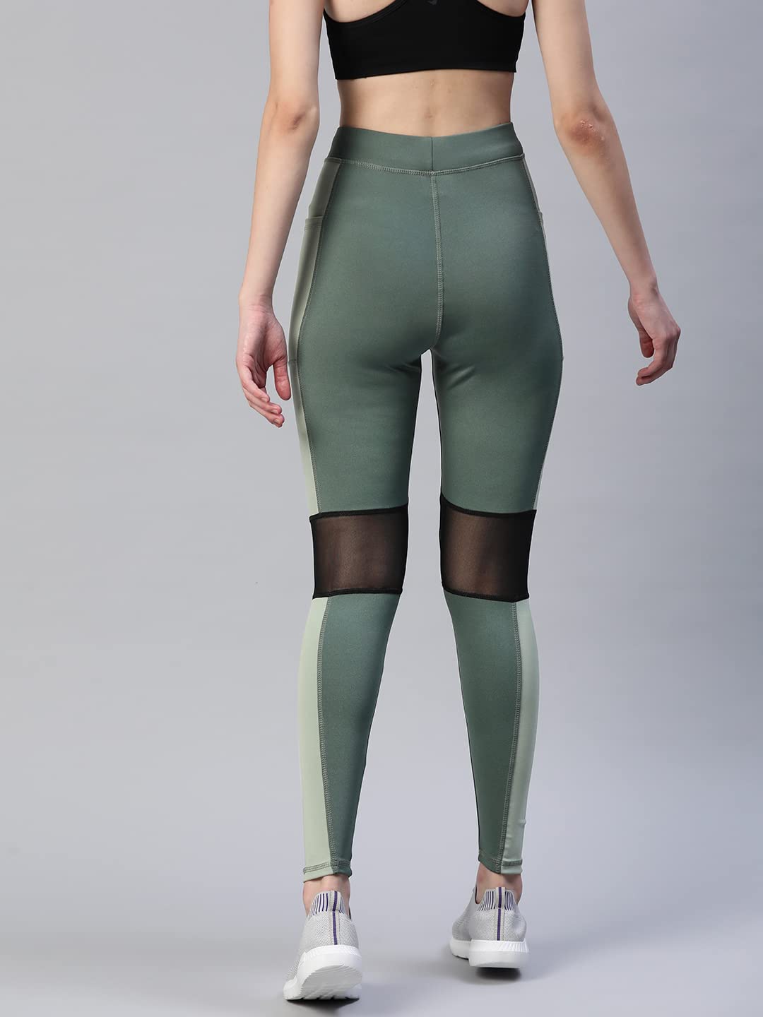 BLINKIN Women’s Slim-Fit Track Pants – Mesh Panels & Side Pockets