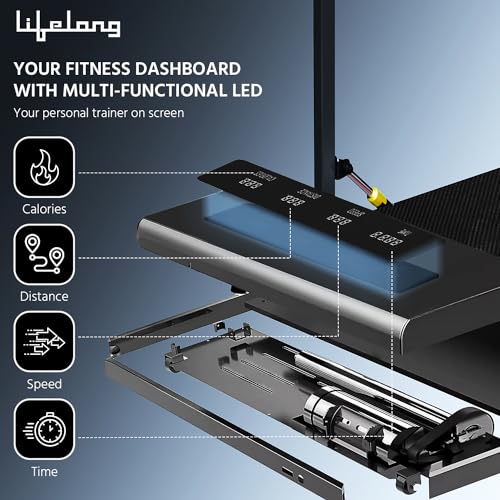 Lifelong LLTM163: The Best Folding Walking Treadmill for Your Home Gym