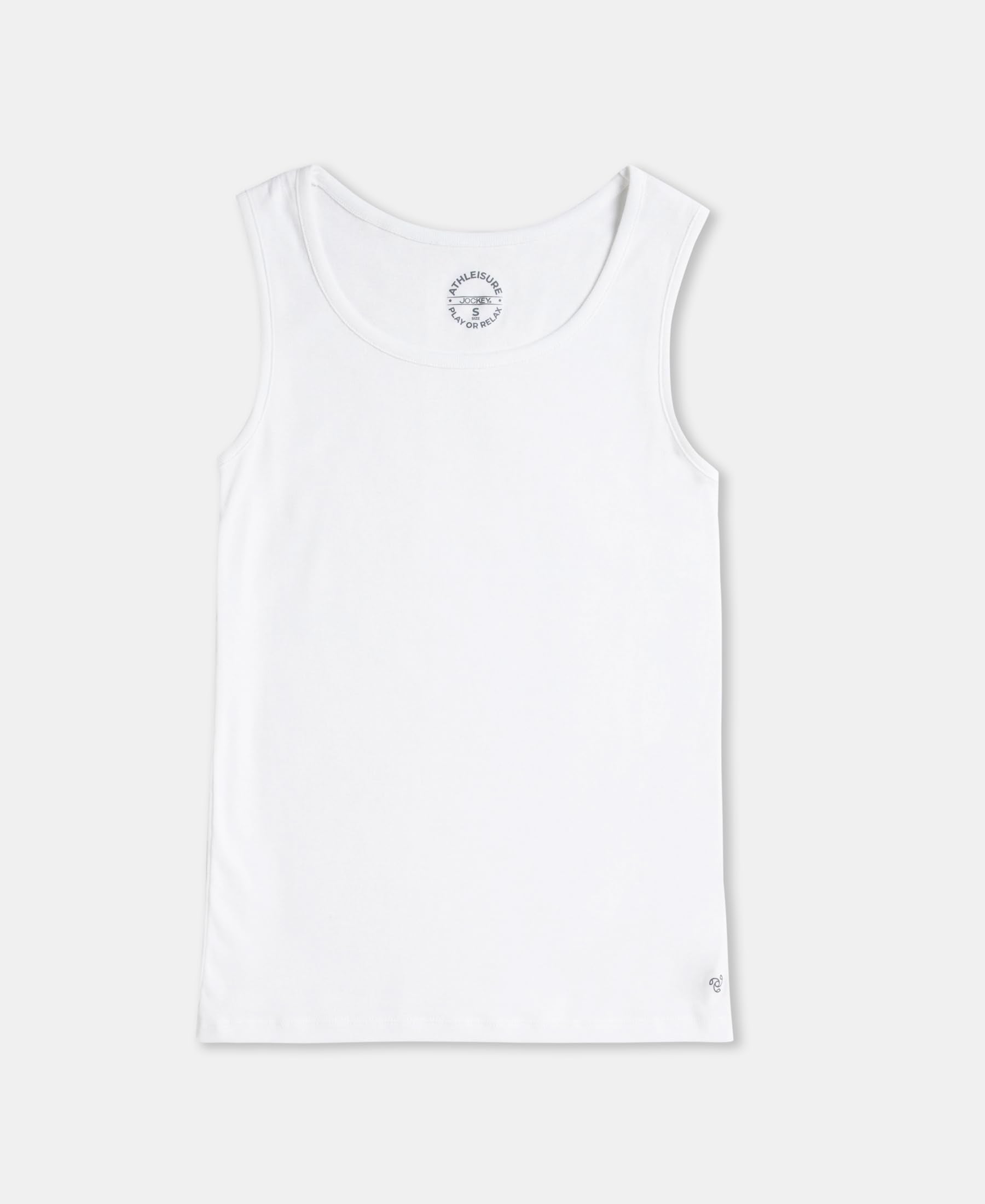 Jockey Women's Slim Fit Tank Top A113 – White (Size XL)