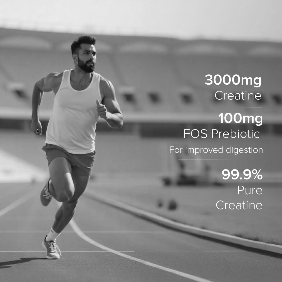 GNC Pro Performance Creatine Monohydrate – Blueberry Flavour | 100 g (3 g per Scoop) Micronized Creatine to Boost Energy, Strength & Muscle Volume