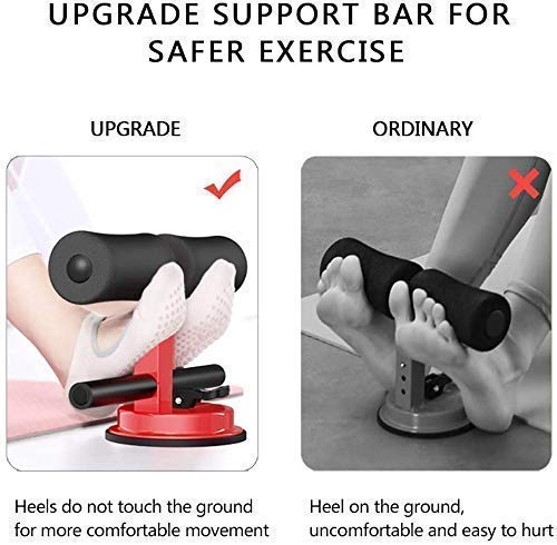 Silencio Sit-Up Bar & Push-Ups Assistant Device – Adjustable Abdominal Trainer (Max 200 kg)