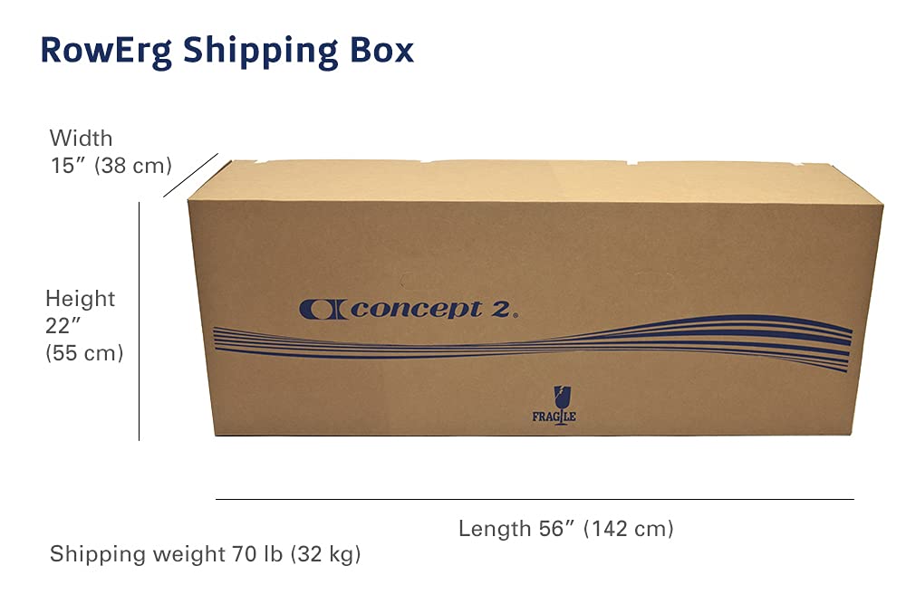 Concept2 RowErg Indoor Rower – PM5 Monitor, 14″ Seat, Air Resistance & Easy Storage