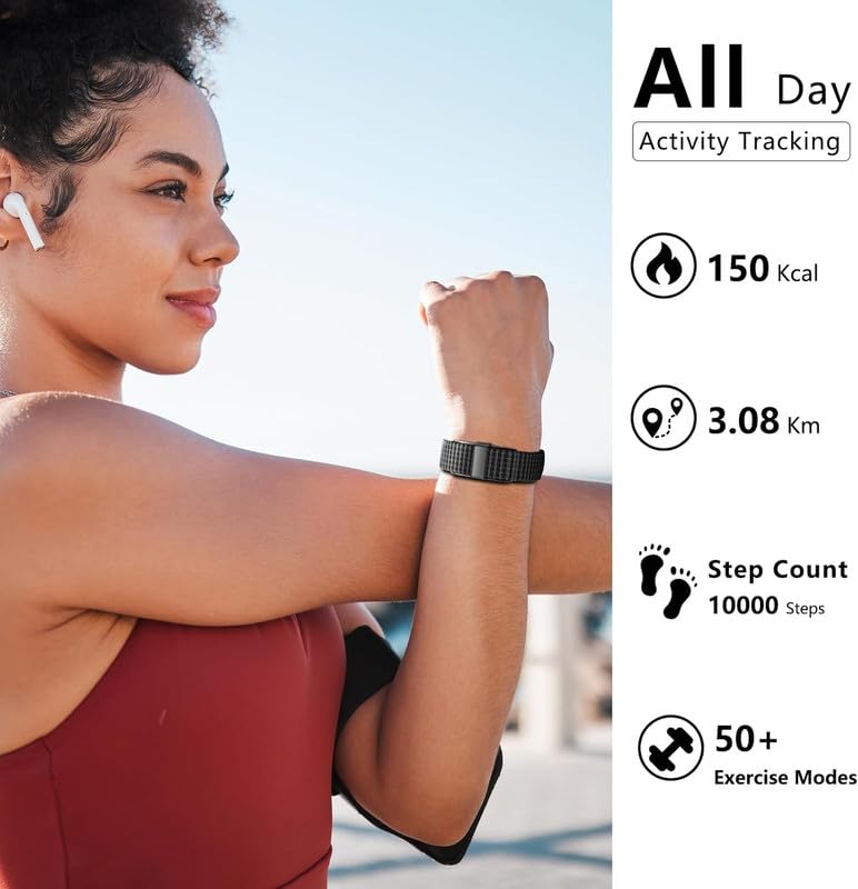 StyleOxx Smart Health Wristband – Multi-Sport Tracker with All-Day Health Monitoring & Free App