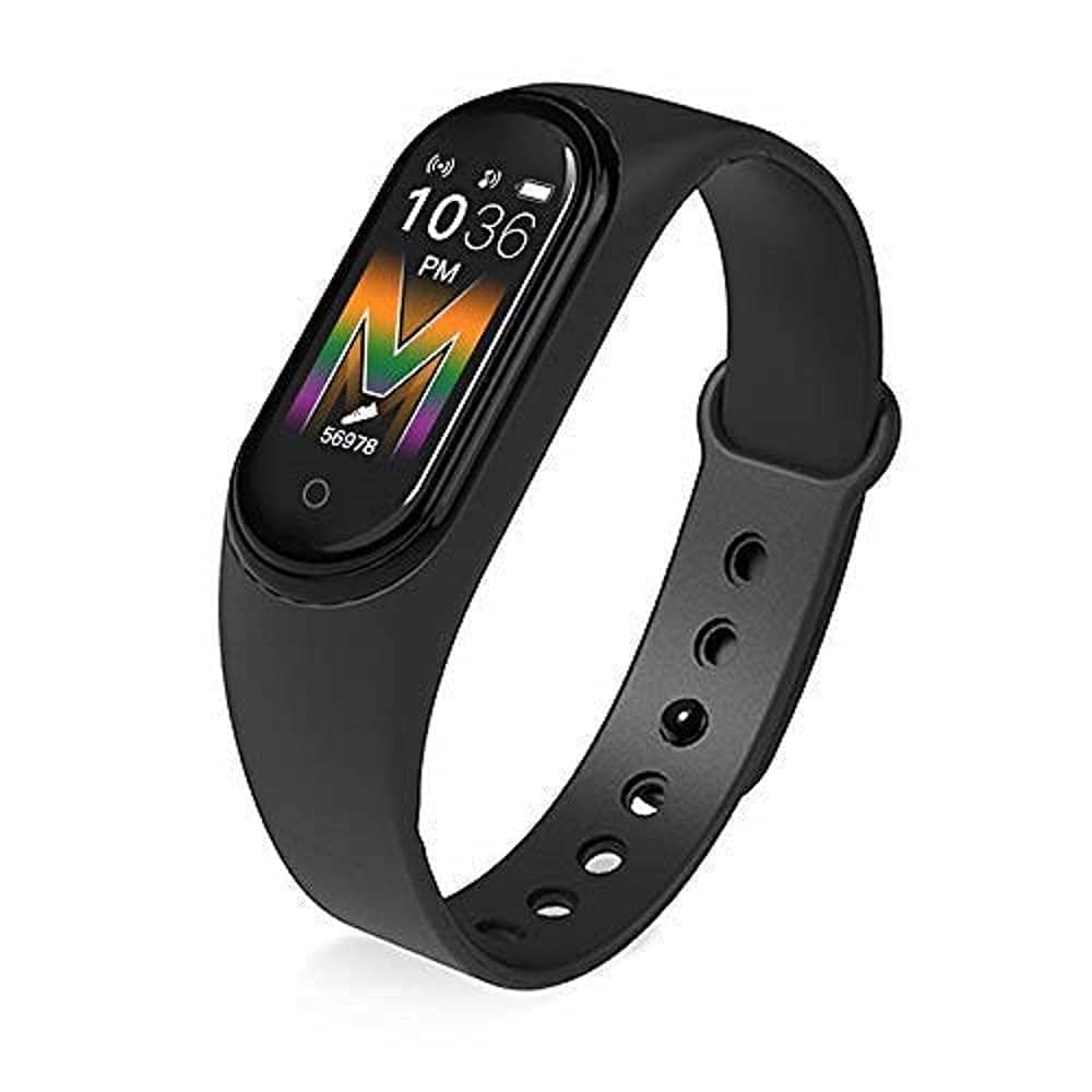 PunnkFunnk PFM5 Smart Band – Heart-Rate, Sleep & Activity Tracker, 15-Day Standby, Bluetooth 4.0