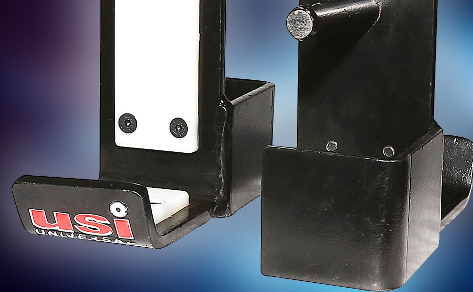 USI Universal J-Hooks / J-Cups – Heavy-Gauge Steel, Nylon Liner, 450 kg Load Capacity