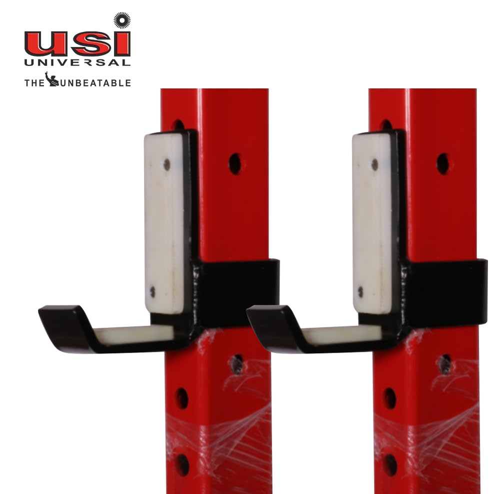 USI Universal J-Hooks / J-Cups – Heavy-Gauge Steel, Nylon Liner, 450 kg Load Capacity