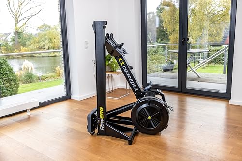 Concept2 RowErg Indoor Rower – PM5 Monitor, 14″ Seat, Air Resistance & Easy Storage