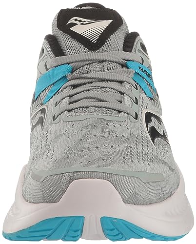 Saucony Guide 17 Running Shoes – Men's Stability Sneakers in Concrete/VIZIBLUE for Daily Training & Long Runs