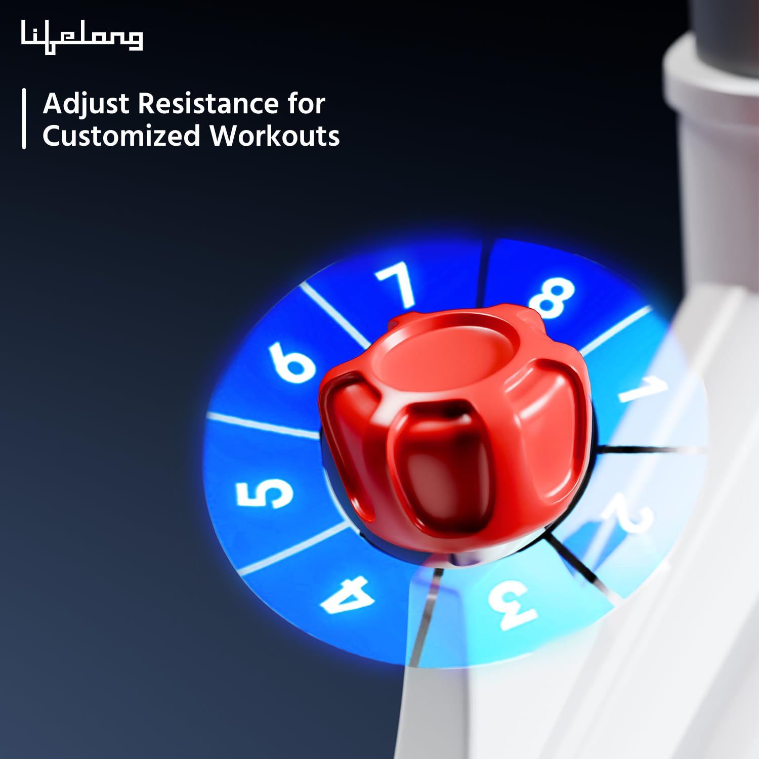 Lifelong Fit Pro Spin Bike – 8 kg Flywheel, Belt-Drive Quiet System, Heart‐Rate Sensor & Touch LED Display