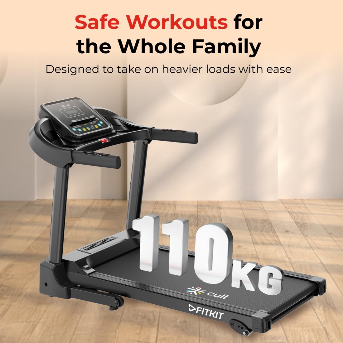 Fitkit by Cult TurboRun: The High-Performance Folding Treadmill for Your Home Gym
