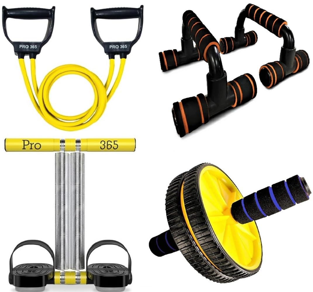 PRO365 Abdominal Exerciser Equipment Replacement – Durable Rubber Tubes for Tummy Trimmer, Full Body Workout Accessory