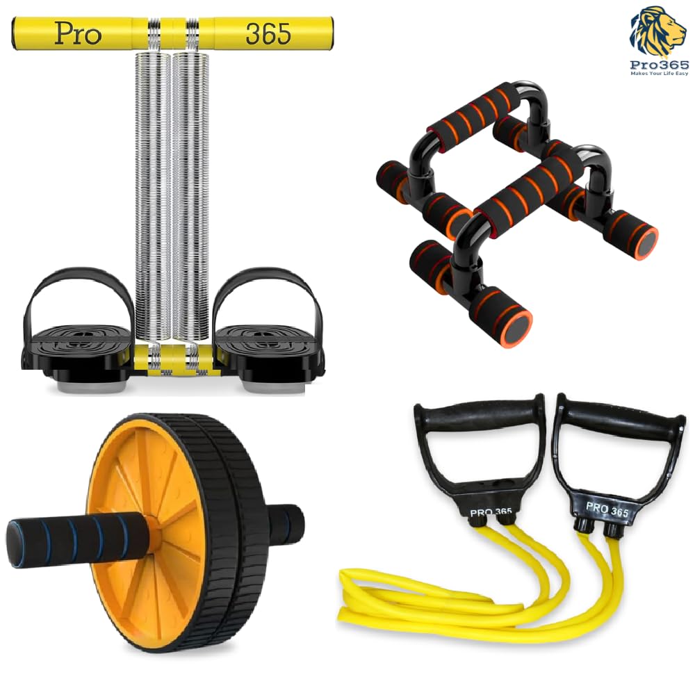 PRO365 Abdominal Exerciser Equipment Replacement – Durable Rubber Tubes for Tummy Trimmer, Full Body Workout Accessory