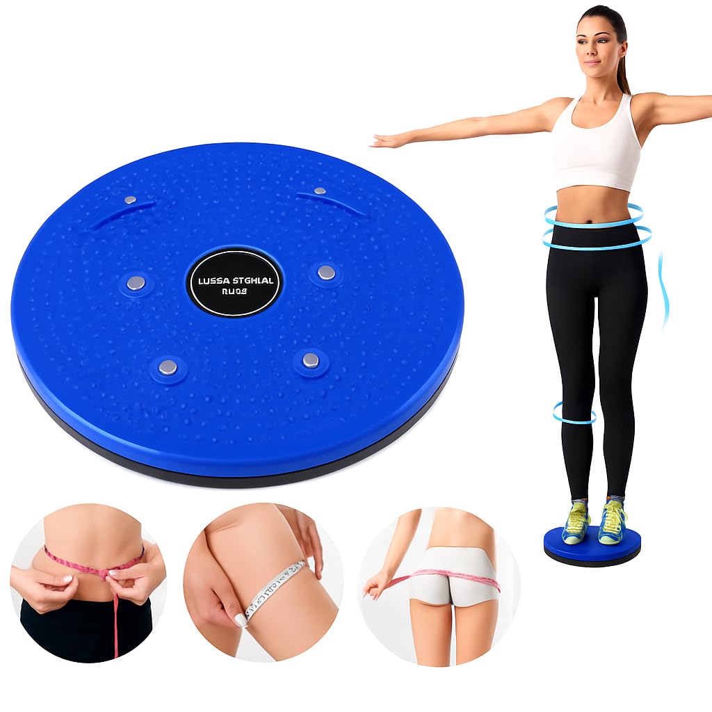 ALYV Acupressure Tummy Twister Waist Disc – Abdominal Exerciser for Belly Fat Reduction, Home Workout Equipment (Multicolor)