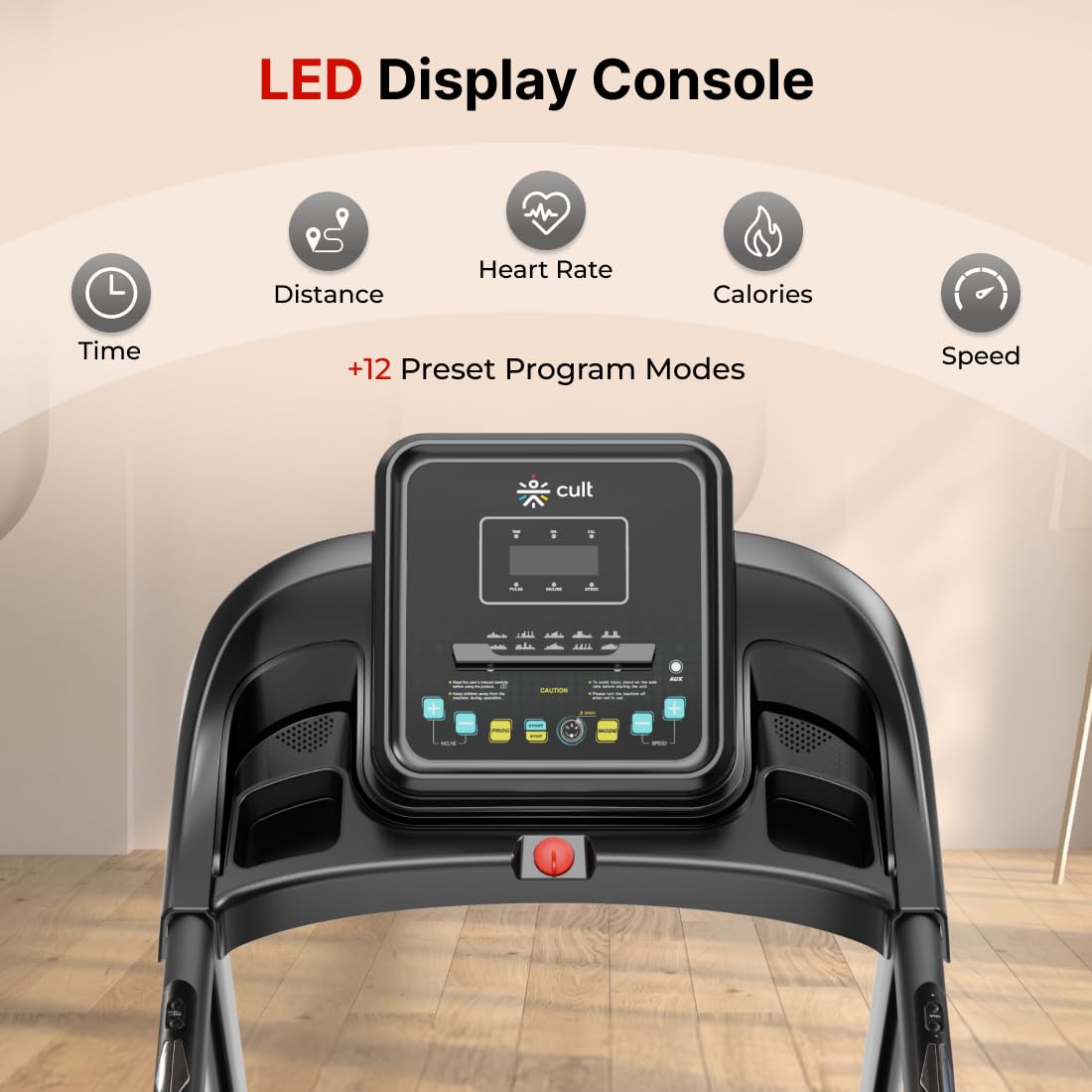 Fitkit by Cult TurboRun: The High-Performance Folding Treadmill for Your Home Gym