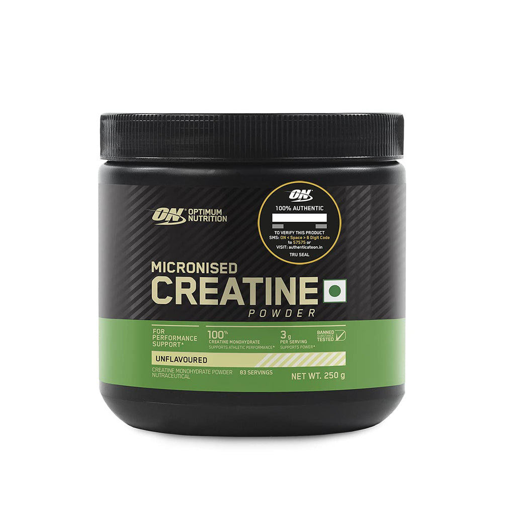 Optimum Nutrition Micronised Creatine Powder – 100% Pure Creatine Monohydrate, 33 Servings, Unflavoured Performance Booster