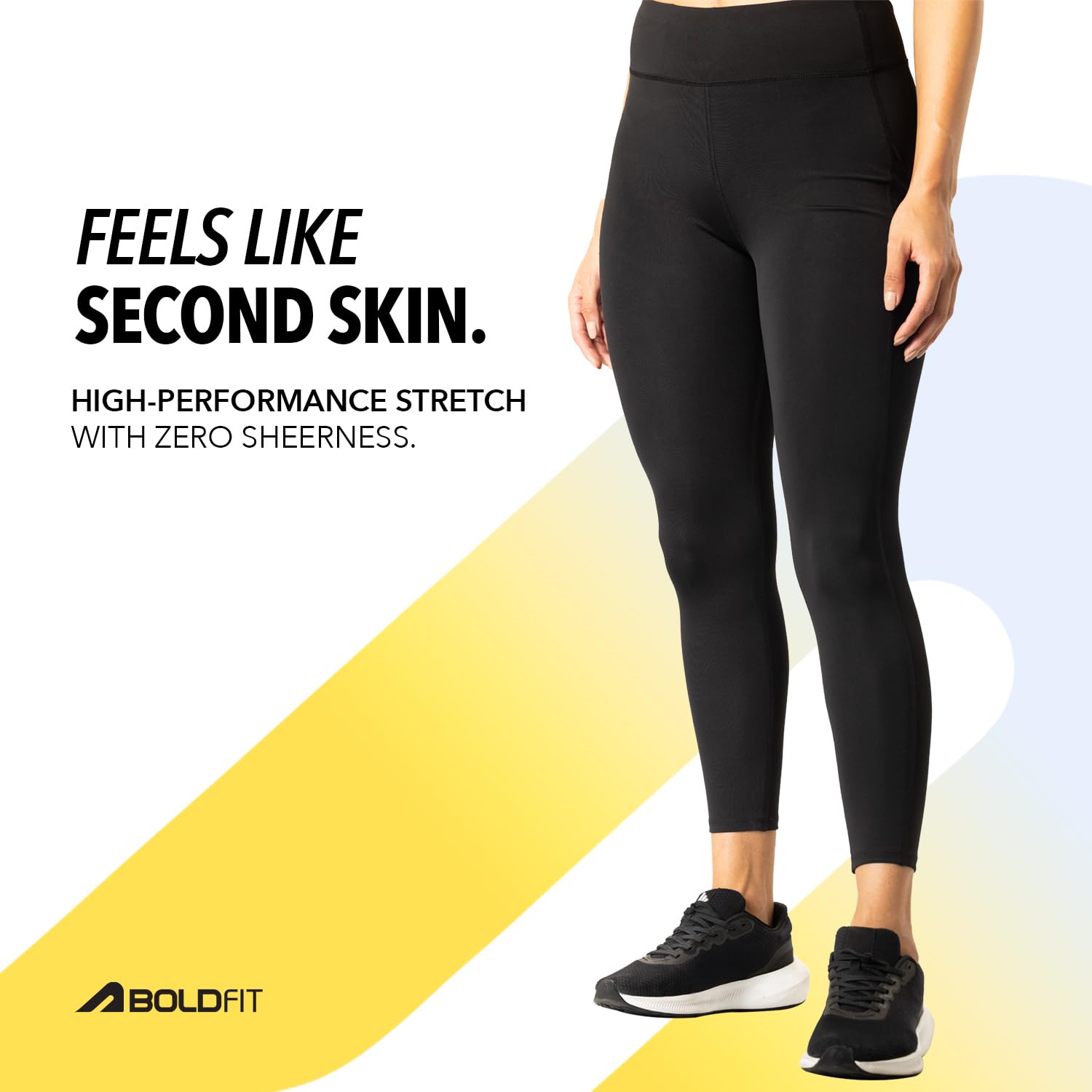 Boldfit Everyday High-Rise Leggings – Ultra-Light, Sweat-Wicking, Multi-Purpose Activewear