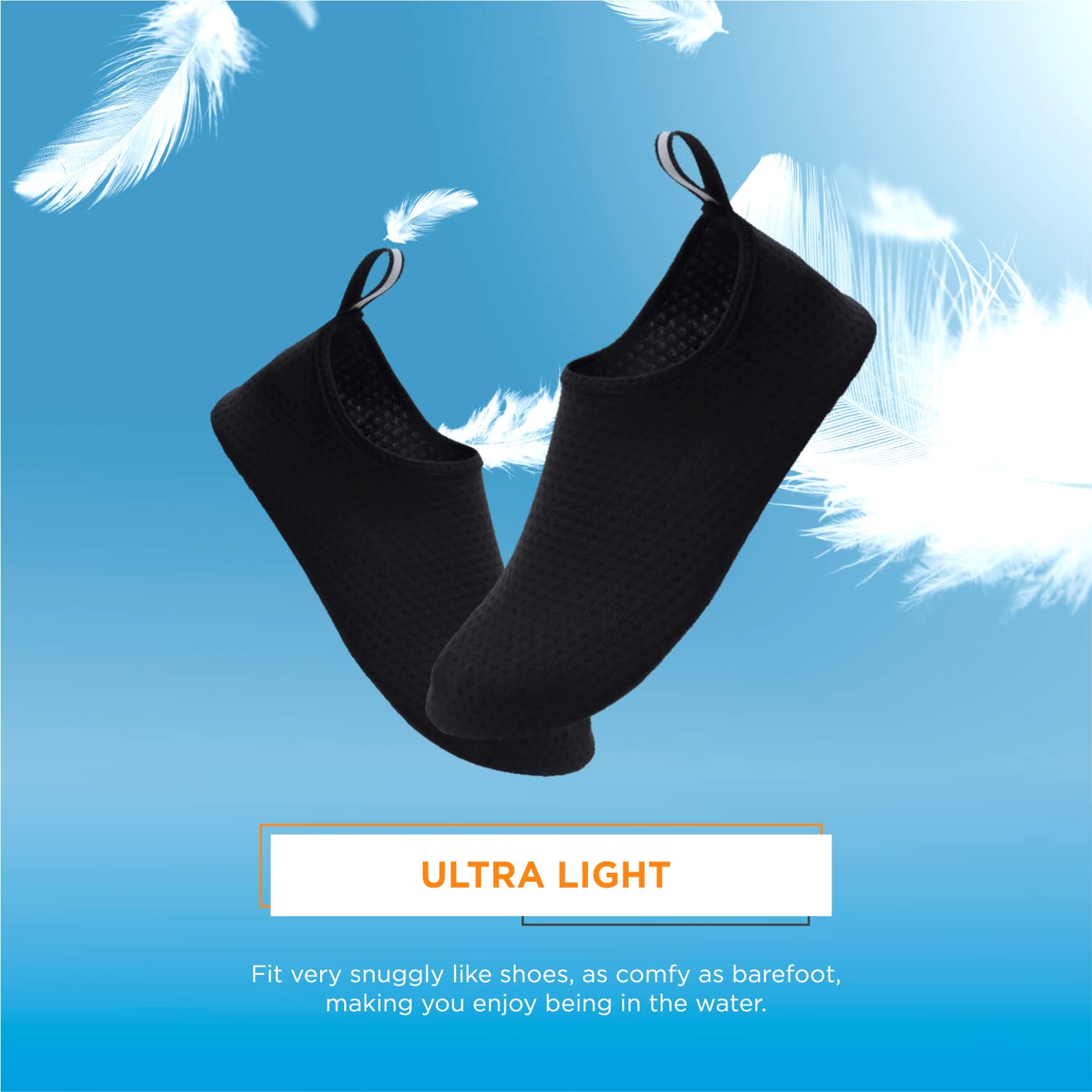 Lify Water Shoes – Barefoot Aqua Yoga Socks, Quick-Dry Beach & Swim Shoes for Men & Women