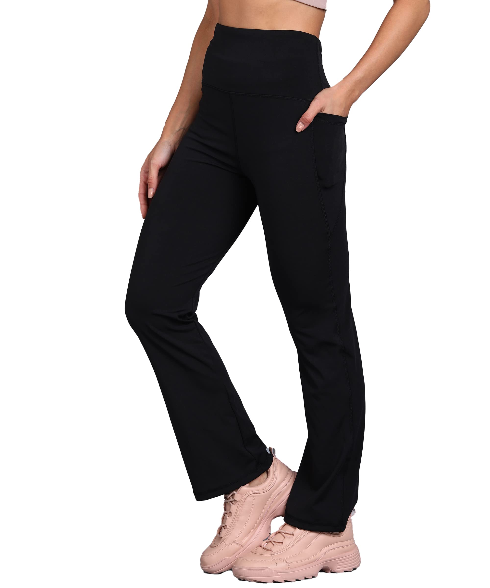 Rock Paper Scissors Premium High-Waist Stretch Leggings – 4-Way Stretch with Deep Side Pockets
