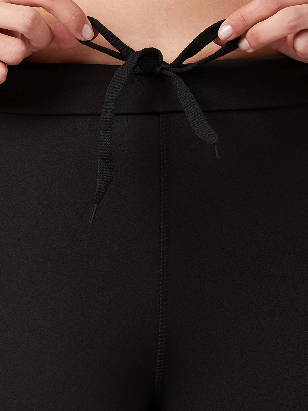 BLINKIN Women's High-Waist Stretchable Workout Leggings with Pockets in Black and Dark Green