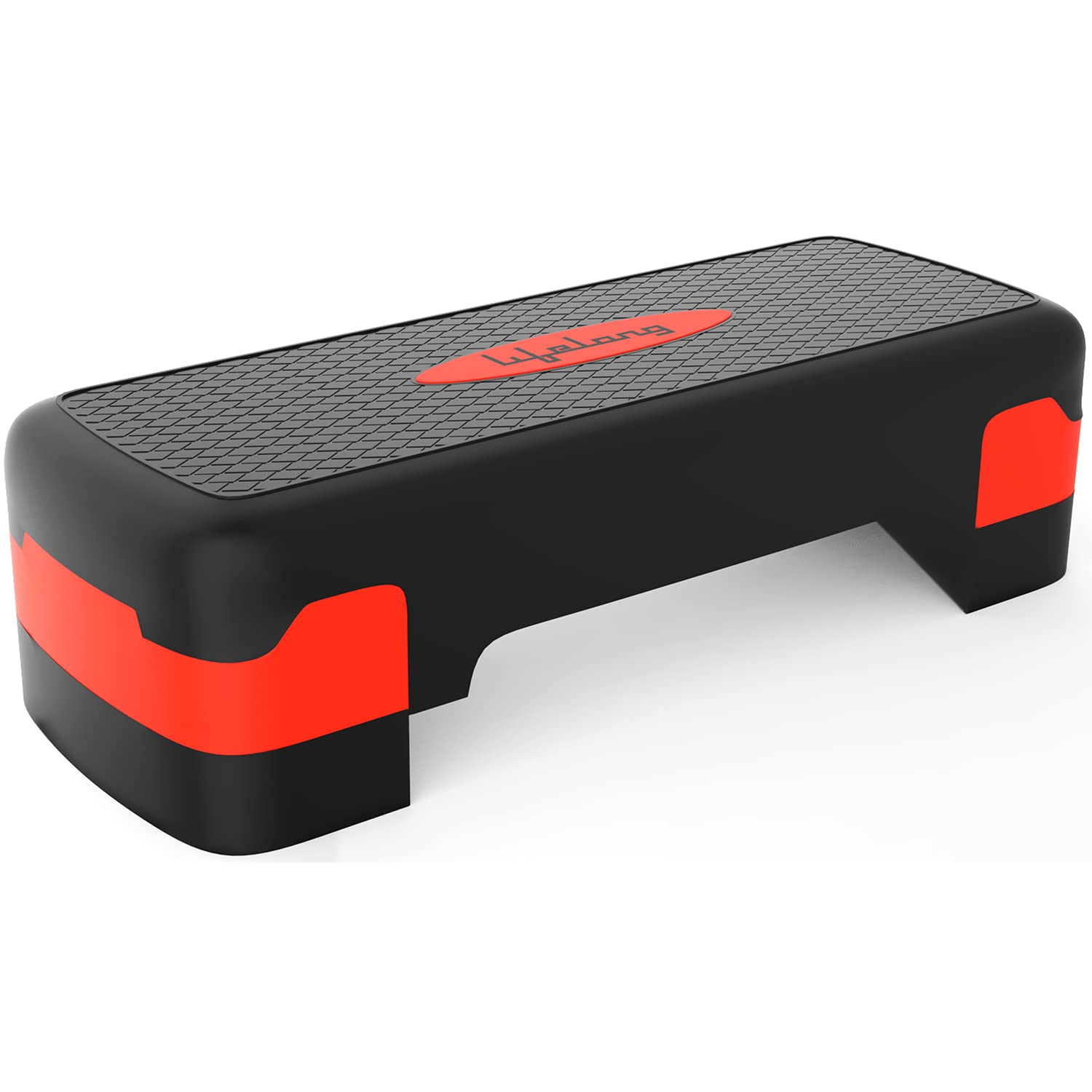 Lifelong Polypropylene Adjustable Aerobic Stepper – 3-Height Fitness Platform (Up to 200 kg)