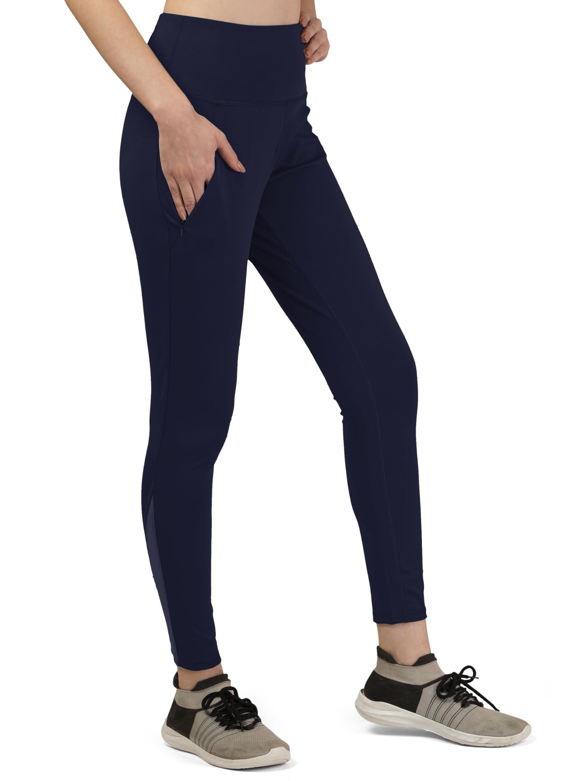 Mehrang High-Waist Stretchable Workout Leggings – Comfortable, Pocketed Activewear