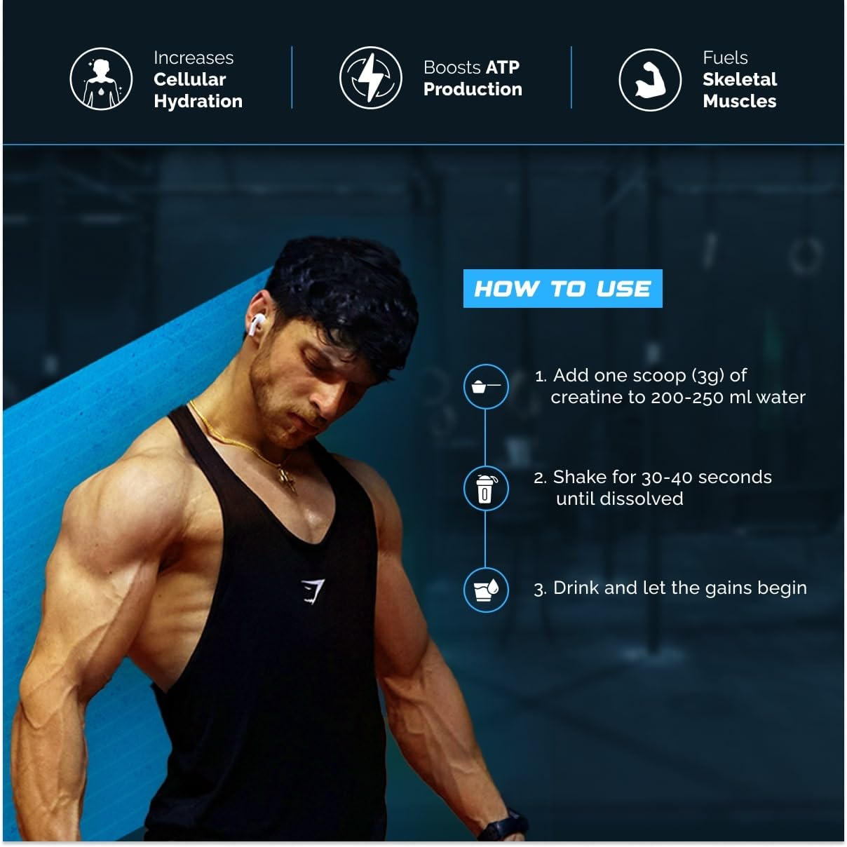 Wellcore Micronised Creatine Monohydrate – 100 g Unflavoured, 33 Servings | Pure, Lab-Tested Strength & Recovery Booster