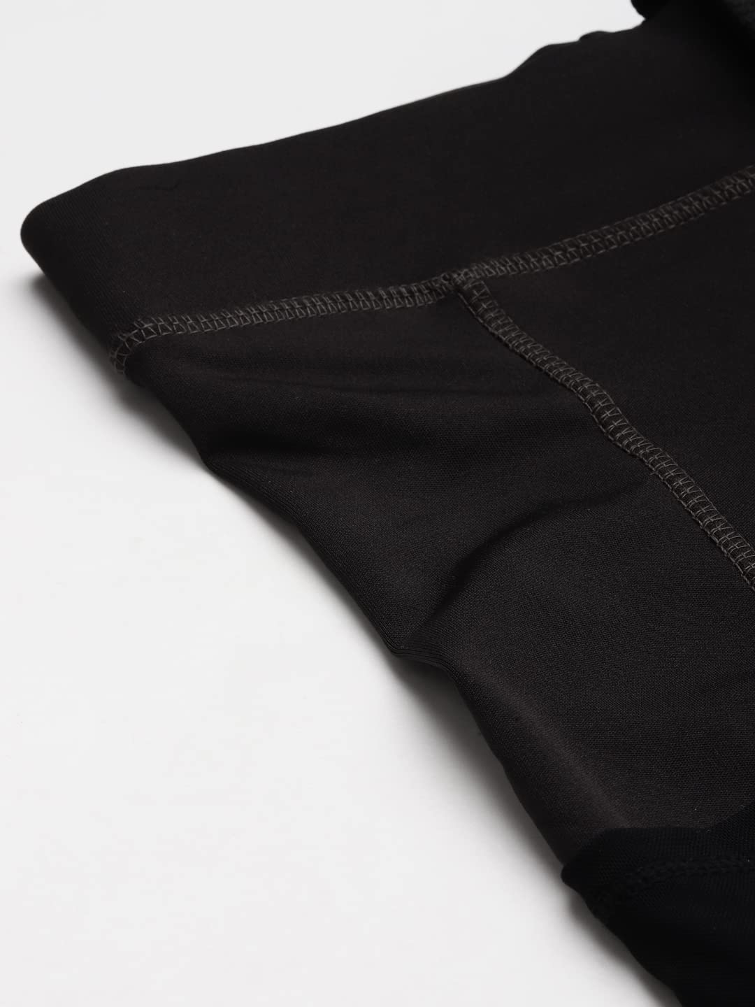 BLINKIN Women’s High-Stretch Leggings with Functional Side Pockets – Black (2XL)