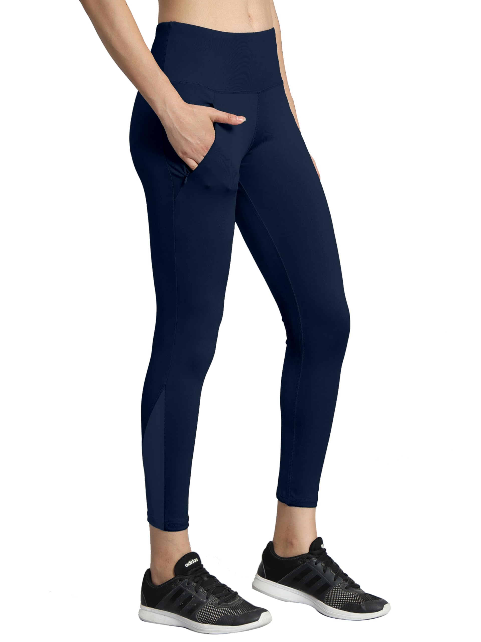 Mehrang High-Waist Stretchable Workout Leggings – Comfortable, Pocketed Activewear