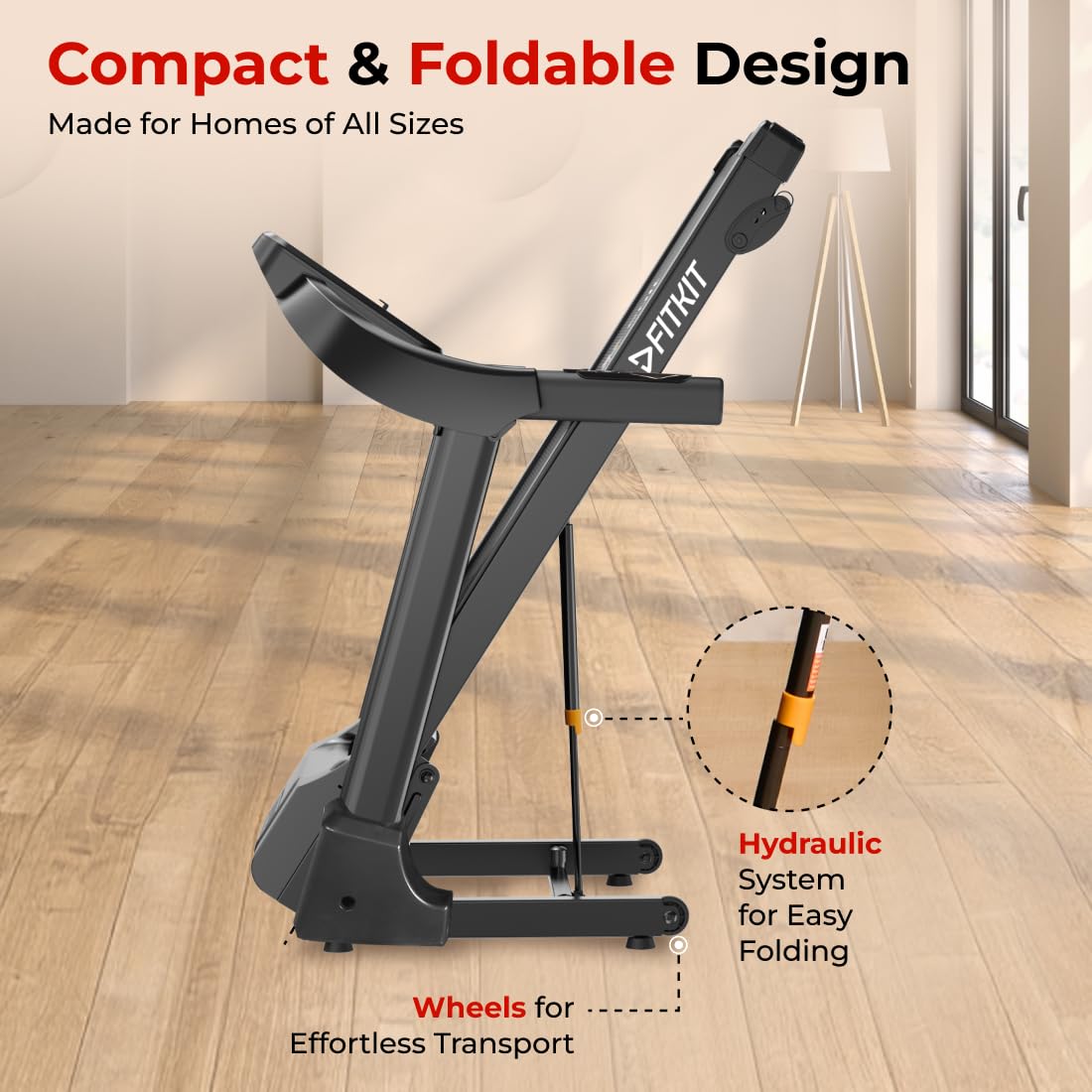 Fitkit by Cult TurboRun: The High-Performance Folding Treadmill for Your Home Gym