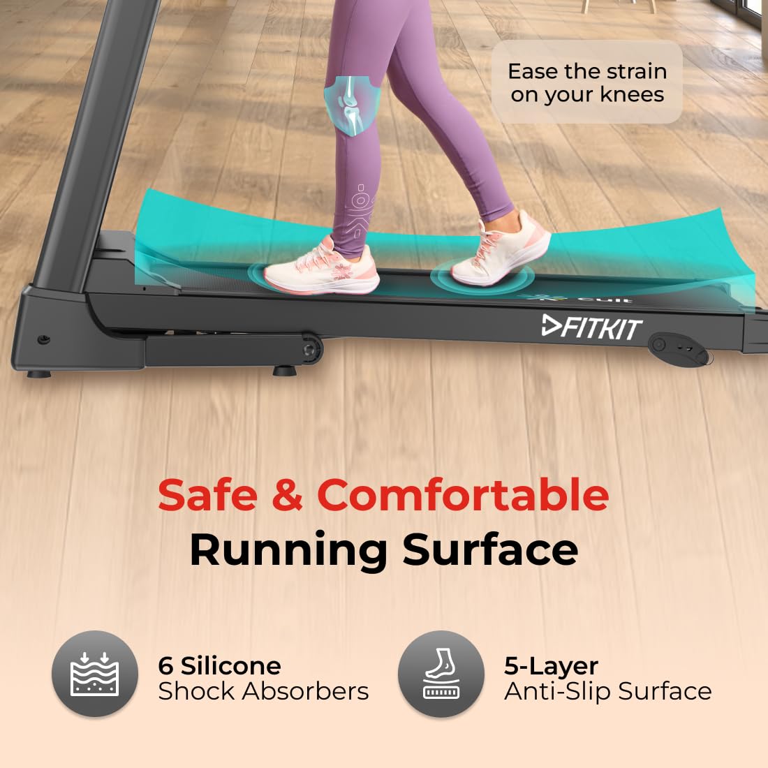 Fitkit by Cult TurboRun: The High-Performance Folding Treadmill for Your Home Gym
