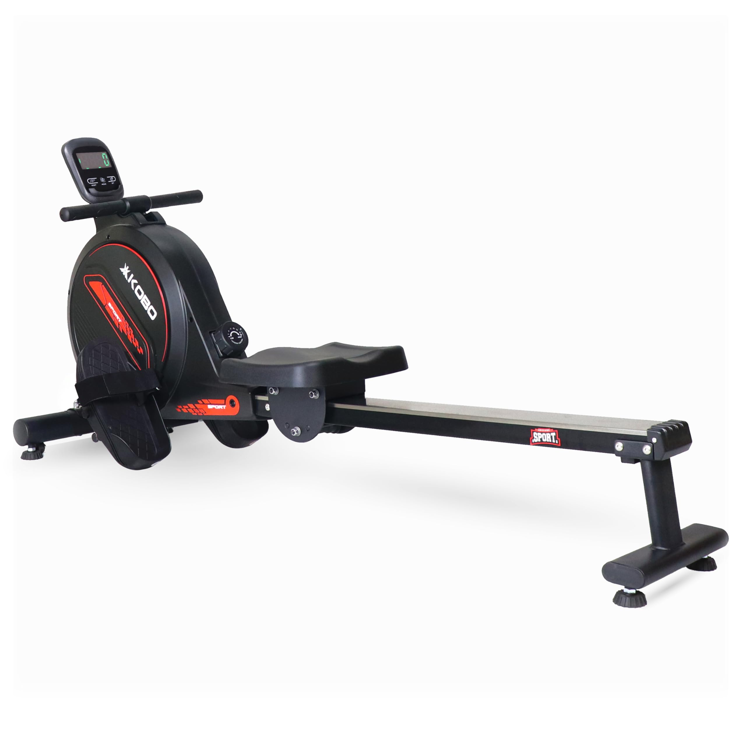 Kobo SmartRow DualGlide Magnetic Rower – 360° Rotating Handles, 8-Level Resistance, 120 kg Capacity