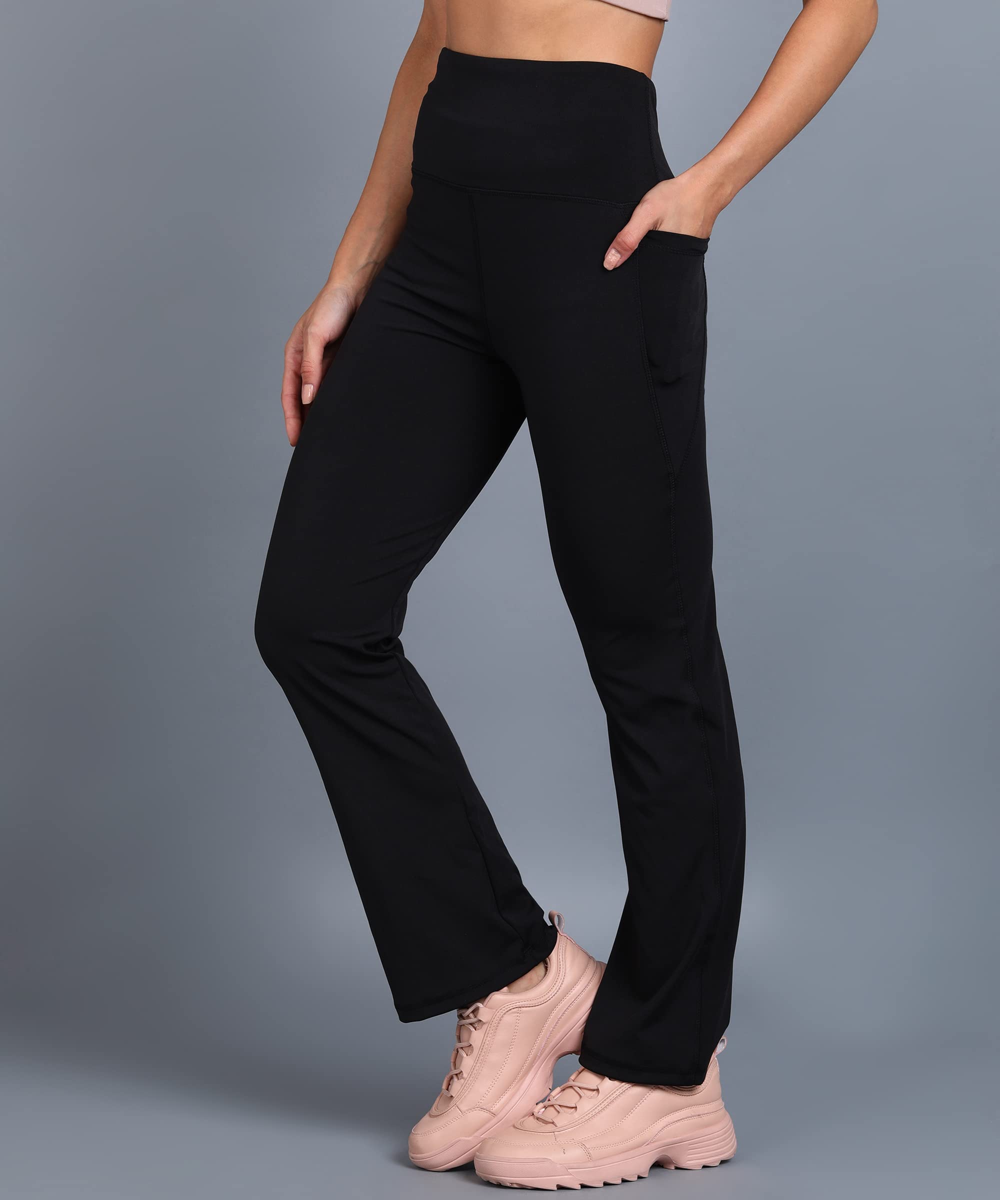 Rock Paper Scissors Premium High-Waist Stretch Leggings – 4-Way Stretch with Deep Side Pockets