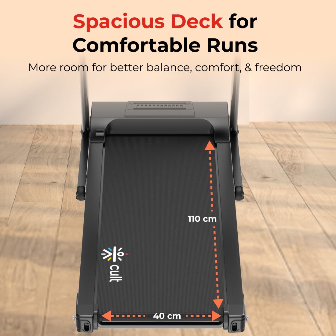Fitkit by Cult TurboRun: The High-Performance Folding Treadmill for Your Home Gym