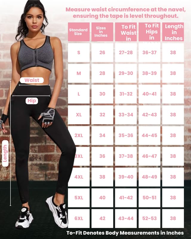 BLINKIN High-Waist Stretchable Gym Leggings – Black, Teen & Girls Activewear