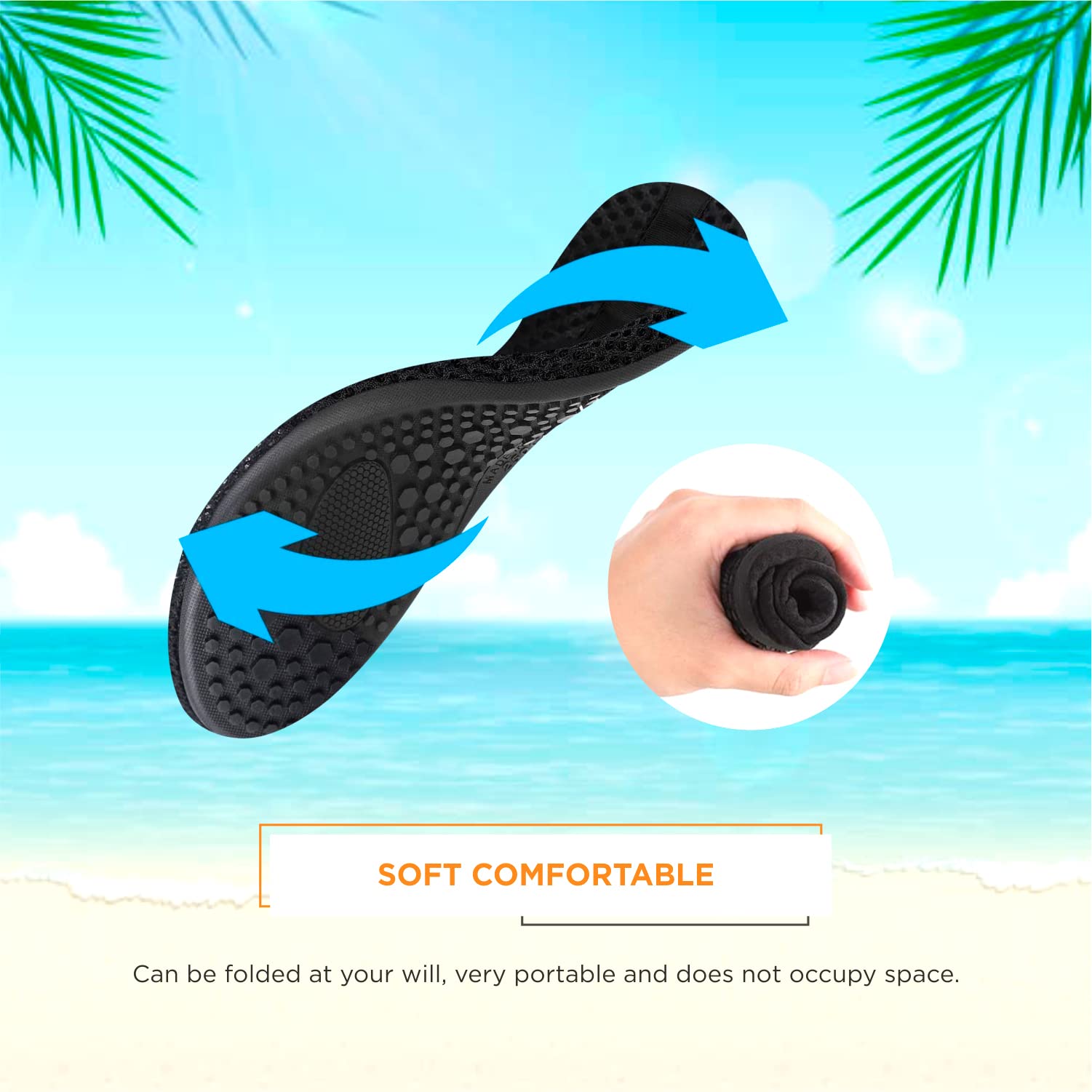 Lify Water Shoes – Barefoot Aqua Yoga Socks, Quick-Dry Beach & Swim Shoes for Men & Women