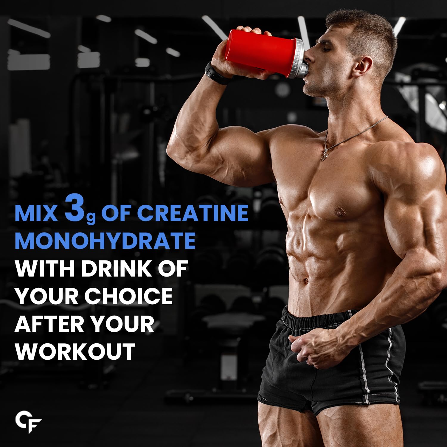 Carbamide Forte Micronised Creatine Monohydrate – Unflavoured 250 g (≈ 83 Servings) | Pure Strength, Energy & Lean Muscle Volumization