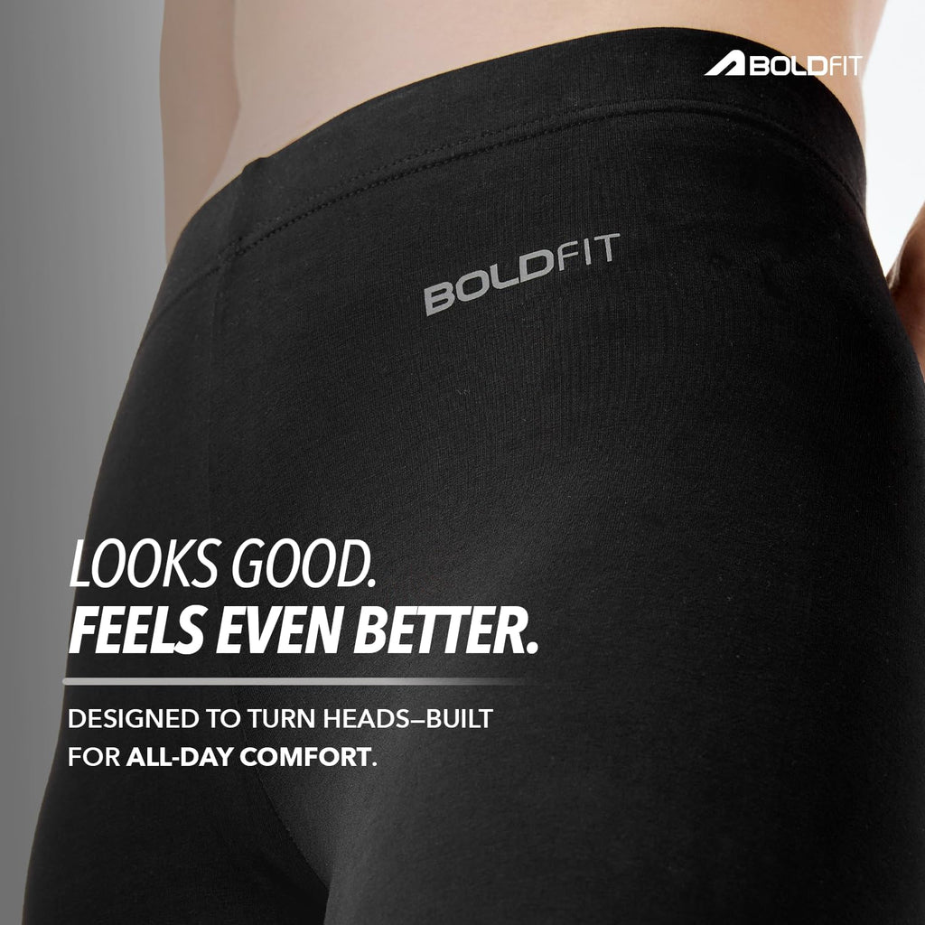 Boldfit Multipurpose Stretchable Fitness Leggings – Ultra-Light, Sweat-Wicking, Mid-Rise