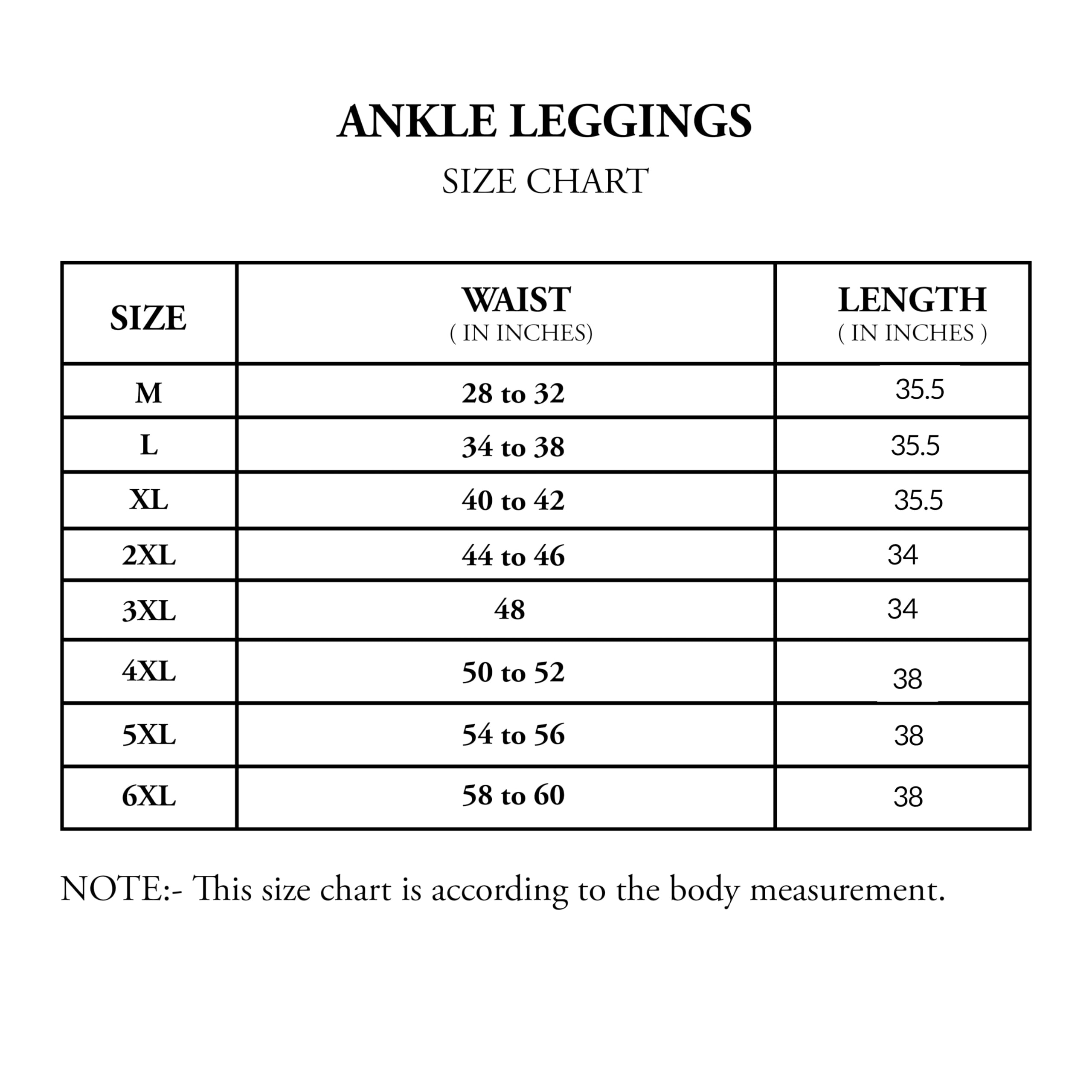 Freedom Lady Wear Mid-Rise Stretchable Ankle-Length Leggings – Women’s Activewear