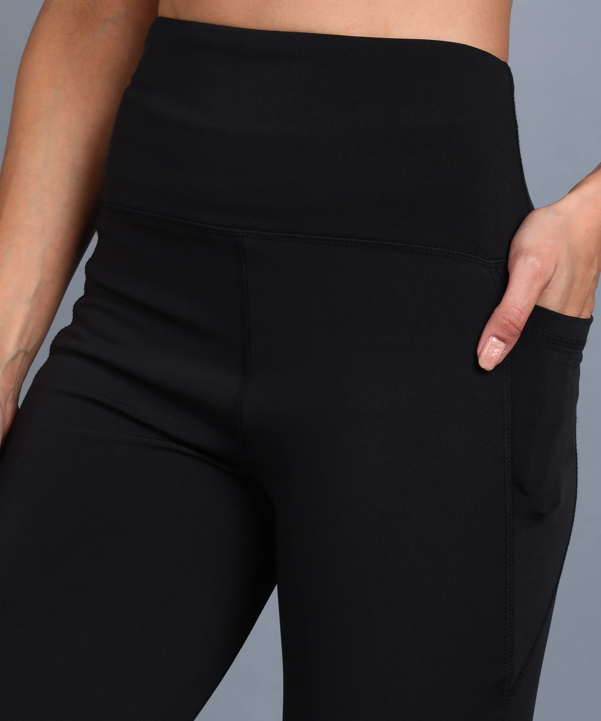 Rock Paper Scissors Premium High-Waist Stretch Leggings – 4-Way Stretch with Deep Side Pockets
