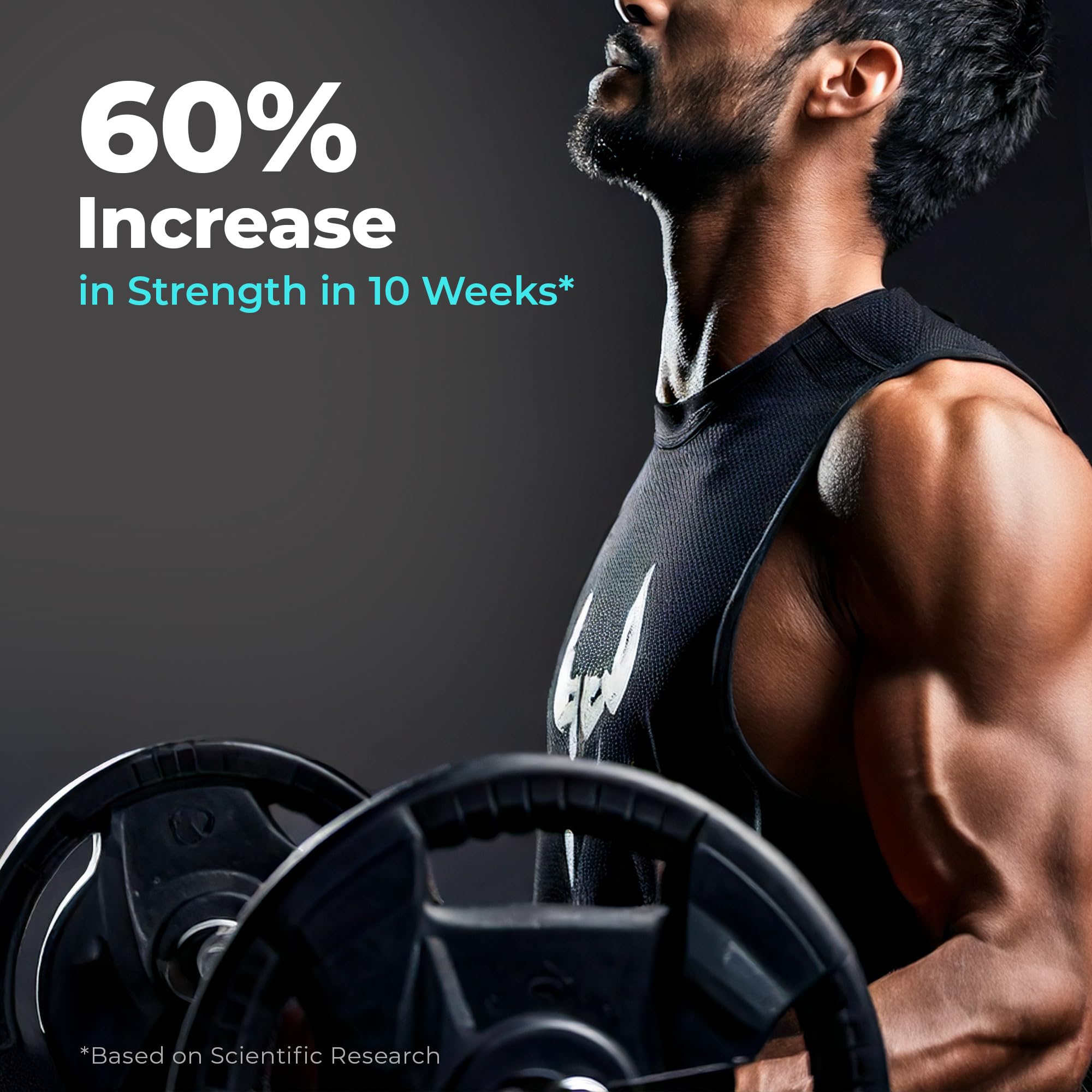 Nutrabay Pure Micronised Creatine Monohydrate – 100% Pure Unflavoured Strength & Performance Booster (3 g per Serving)